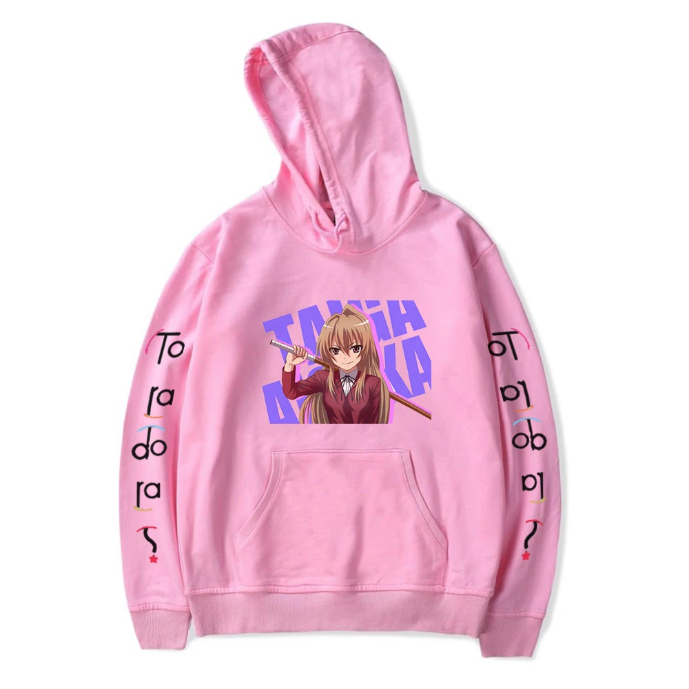 Anime Toradora Baumwolle Polyester Hoodie Sweatshirt Männer/Frauen Mode Druck Streetwear Hoodies Herbst Winter Mit Kapuze Sweatshirt