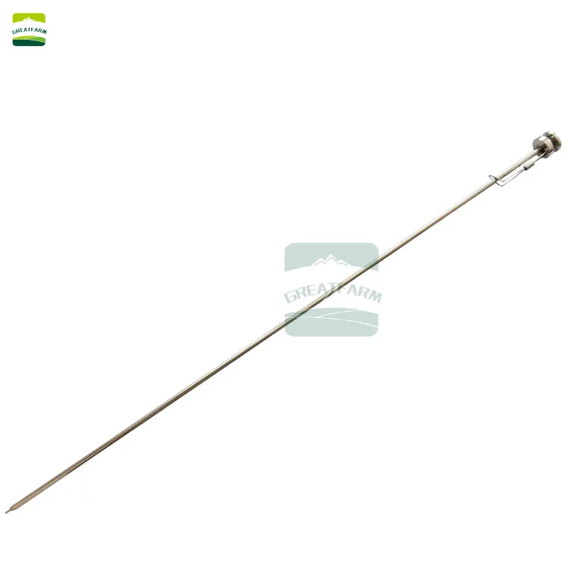 5pcs Cattle Artificial Insemination Stainless Steel Needles Cow AI Gun Farm Animal Breeding Equipment Livestock 20 Tubes Top