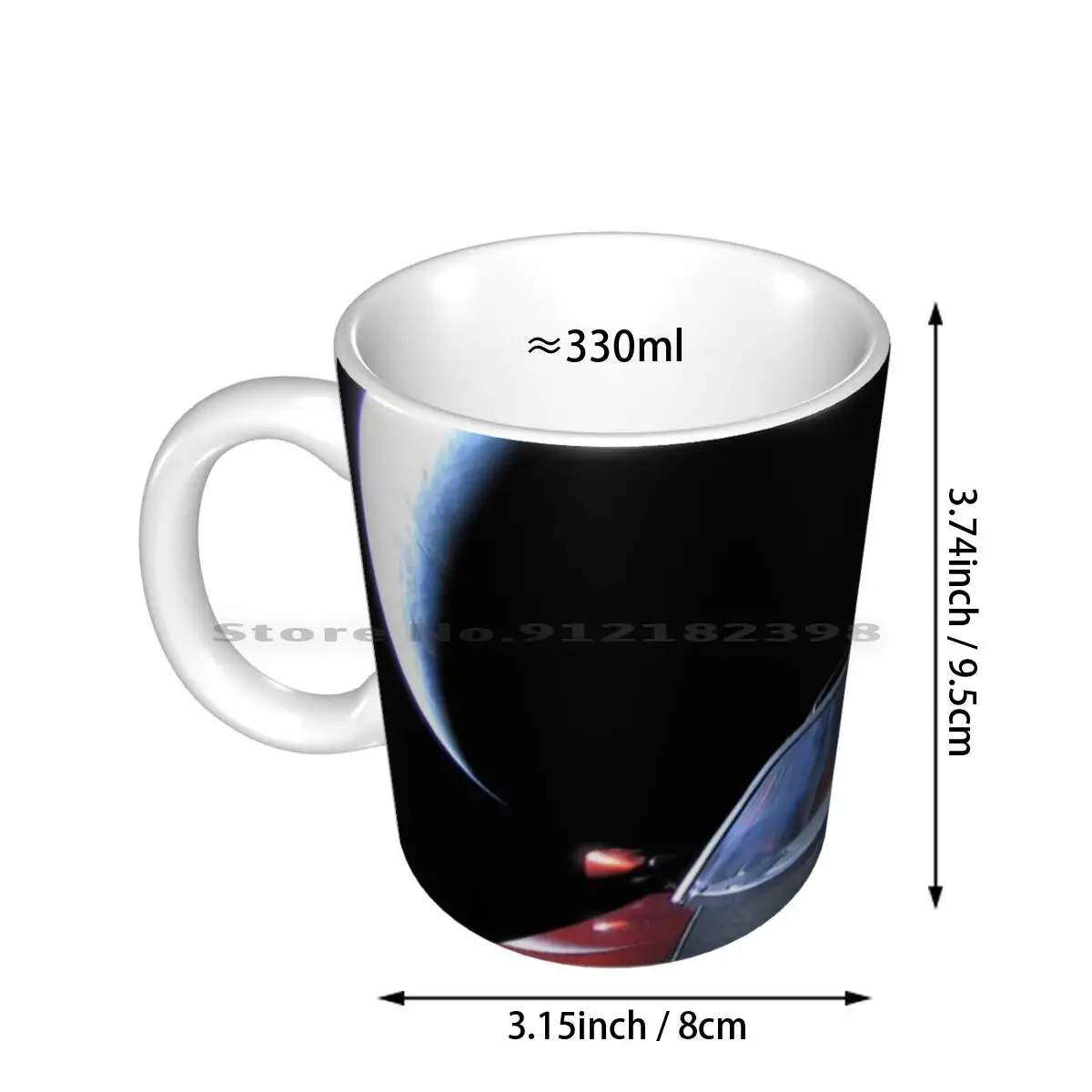 Elon Musk Spacex Ceramic Mugs Coffee Cups Milk Tea Mug Spacex Elon Musk Science Elon Space Musk Astronaut Falcon 9 Moon