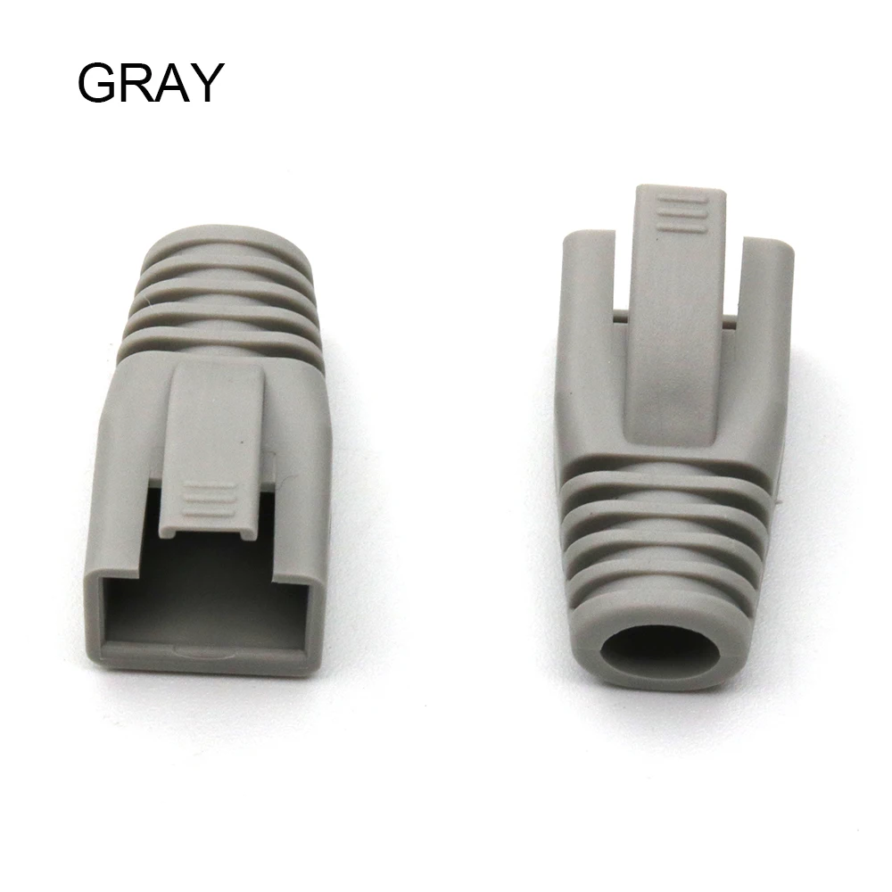 Xintylink Rj45 Ethernet Kabel Connector Cover Caps Cat6 Cat 6 Netwerk Laarzen Rg Rj 45 Schede Cat5 Cat5e Kleur Multicolour lan