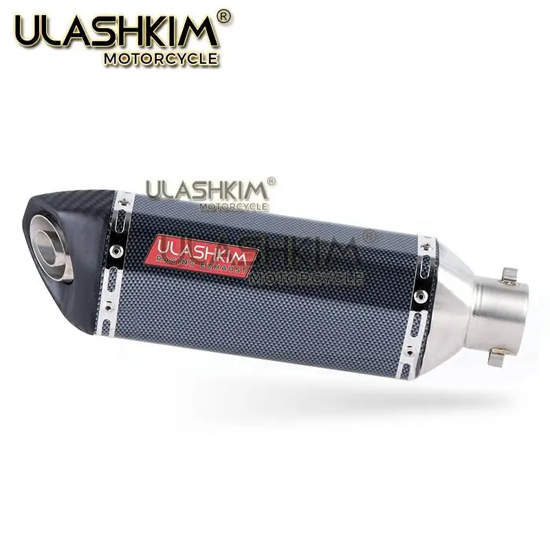 UNIVERSAL MOTORCYCLE EXHAUST ESCAPE MUFFLER GSX-R125 GSX-S125 FL125 ADDRESS V125G V125S CBR125R MONKEY DREAM50 NSF100 Ape 50 100