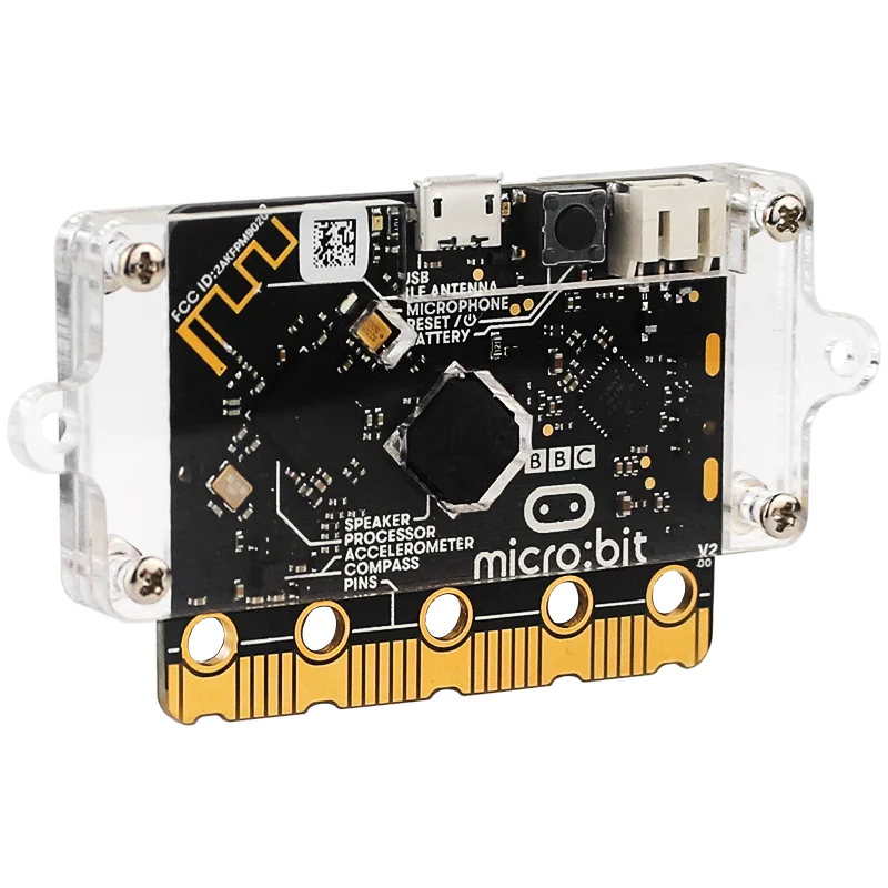 Micro:bit V2 Acrylic Case Clear Transparent Shell for BBC Micro:bit V2