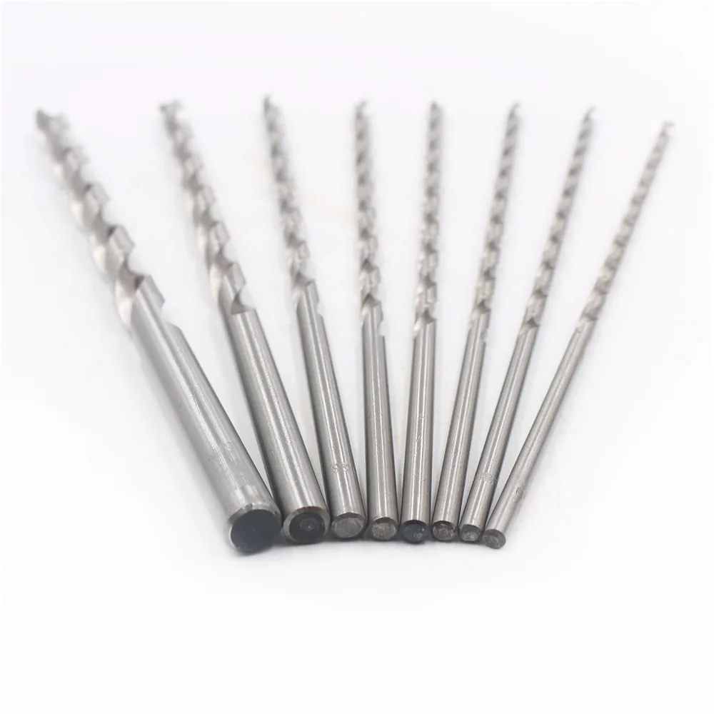 200Mm 8Pc Twist Drill Bit High Speed Steel 4.0/4.2/4.5/5.0/5.2/6.0/8.0/10mm For Metal Hss Twist Bits Drilling Bit Tools For Wood