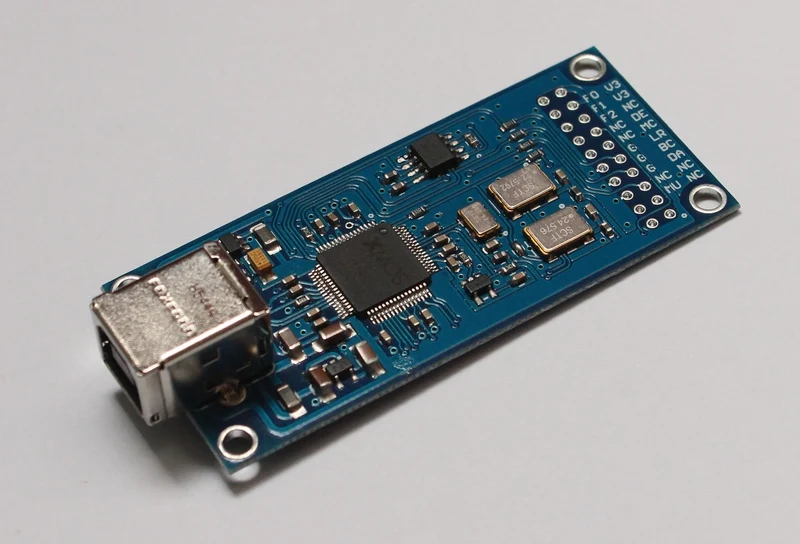 HIFI asynchronous digital XMOS XU208 module USB to IIS DSD supports DSD256