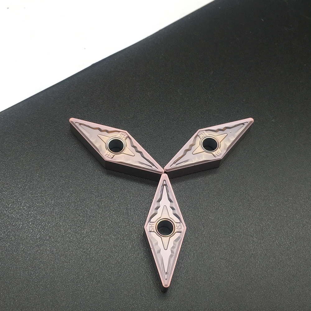 10PCS VNMG160408 HS FT1125 เครื่องมือสำหรับเครื่องกลึงโลหะ CNC โลหะเครื่องมือ CNC เครื่องมือสำหรับสแตนเลสเหล็ก