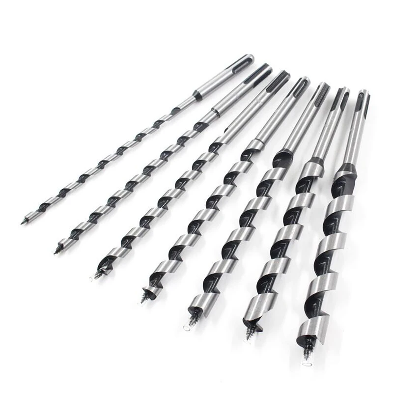 7 Chiếc Mũi Khoan Bê Tông SDS Plus Định Vị Xoắn Bộ Mũi Khoan 230MM Gỗ Dụng Cụ Điện