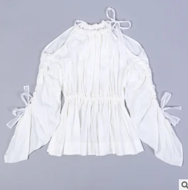 Chemise cosplay Style coréen Harajuku, kawaii, princesse, soirée thé, gothique, manches bouffantes loli, vintage, mignon, Lolita cos