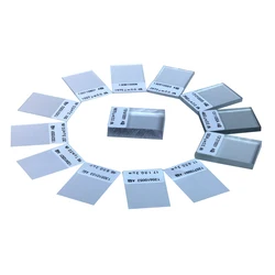 YUSHI 5um-8000um Calibration Sheet for Coating Thickness Gauge Fe Zero Plate AL Zero Plate A-Level Precision Calibration Foils