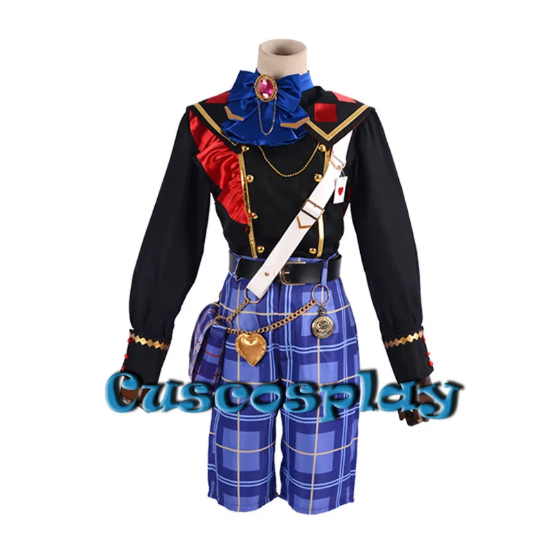 

Game Ensemble Stars Rabits Cosplay Costumes Nito Nazuna Mashiro Tomoya Shino Hajime Tenma Mitsuru Uniform Anime Shows Outfits