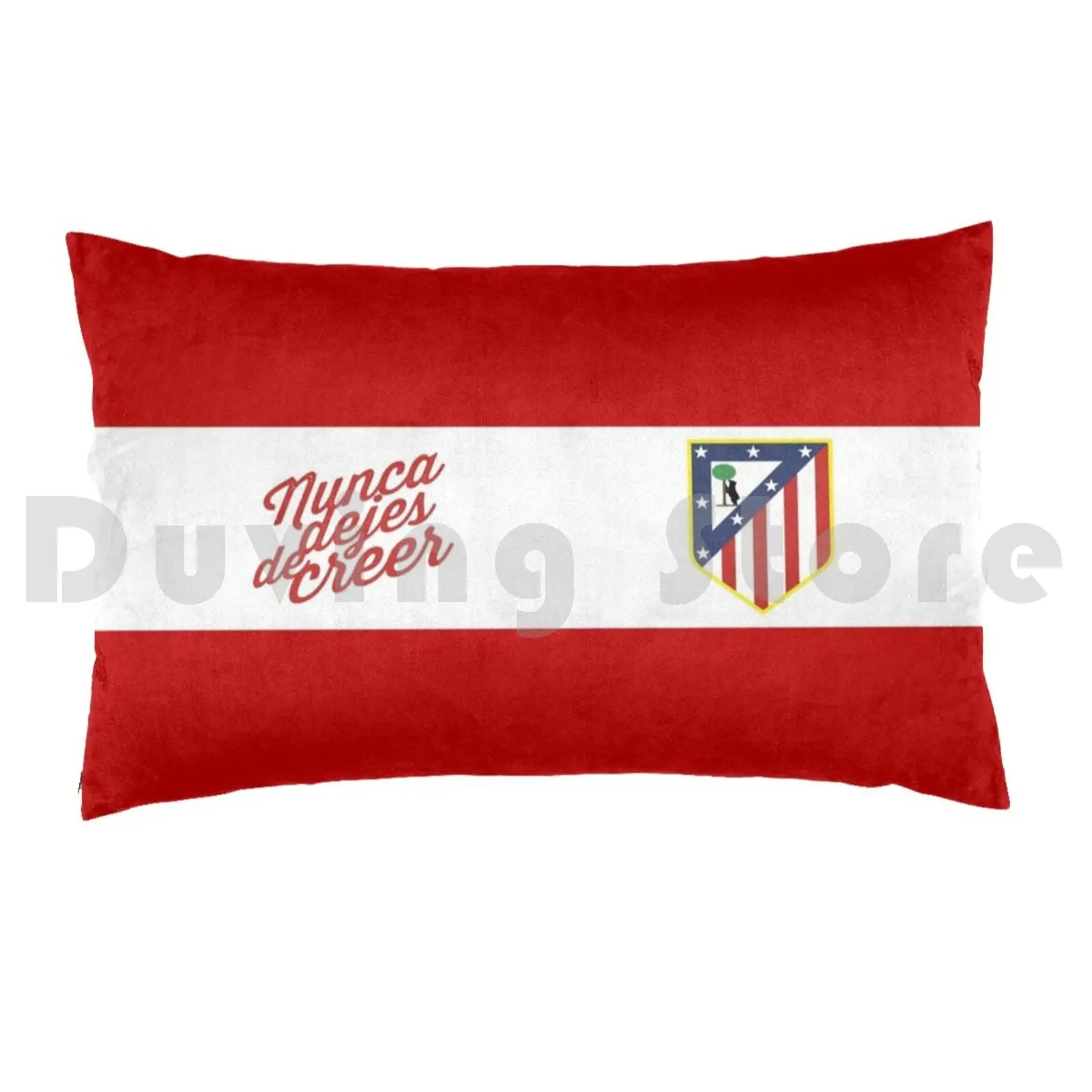 Never Stop Believing Shield Pillow case 40x60 1425 De Courage And Heart Simeone Luis