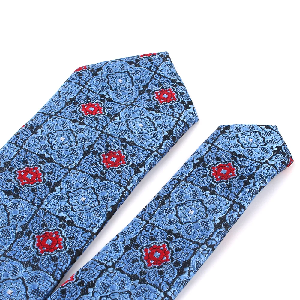 New Classic Paisley Tie For Men Wome Floral Woven Neck Tie For Wedding Business Suits Man Ties Jacquard Mens Necktie Gravatas