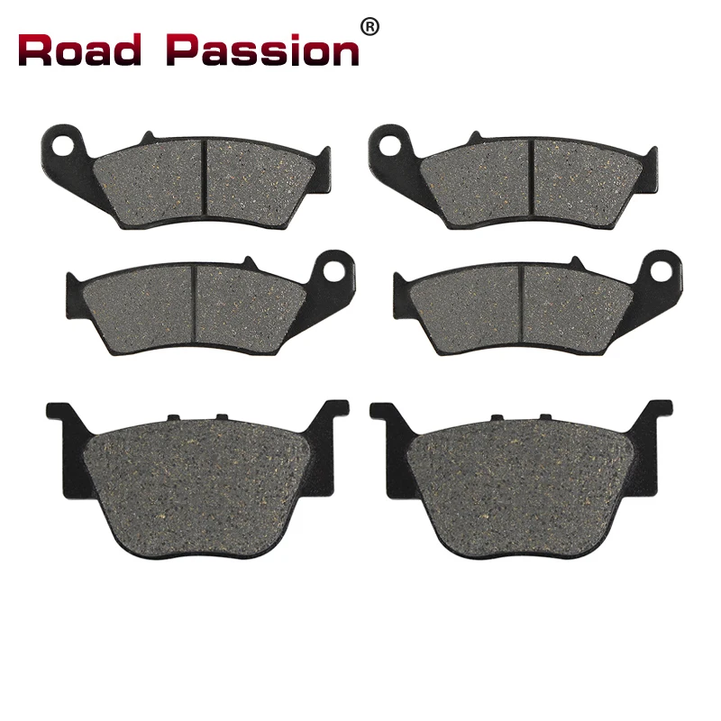 Road Passion Motorcycle Front and Rear Brake Pads for HONDA TRX450 TRX 450 TRX450R TRX450ER 2004-2009 2010-2014