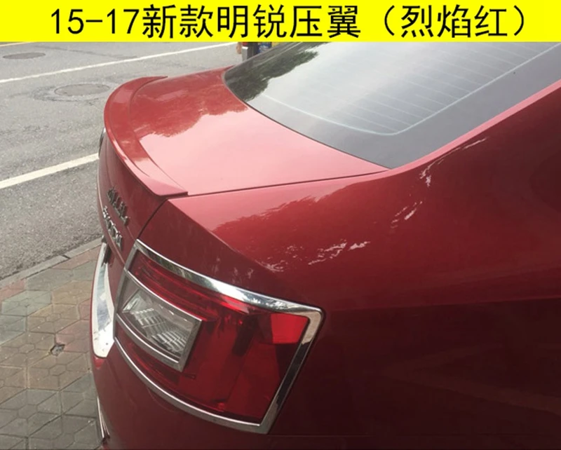 MONTFORD Car Styling ABS Plastic Unpainted Primer Rear Trunk Boot Wing Lip Spoiler Auto Part For Skoda Octavia 2015-2019