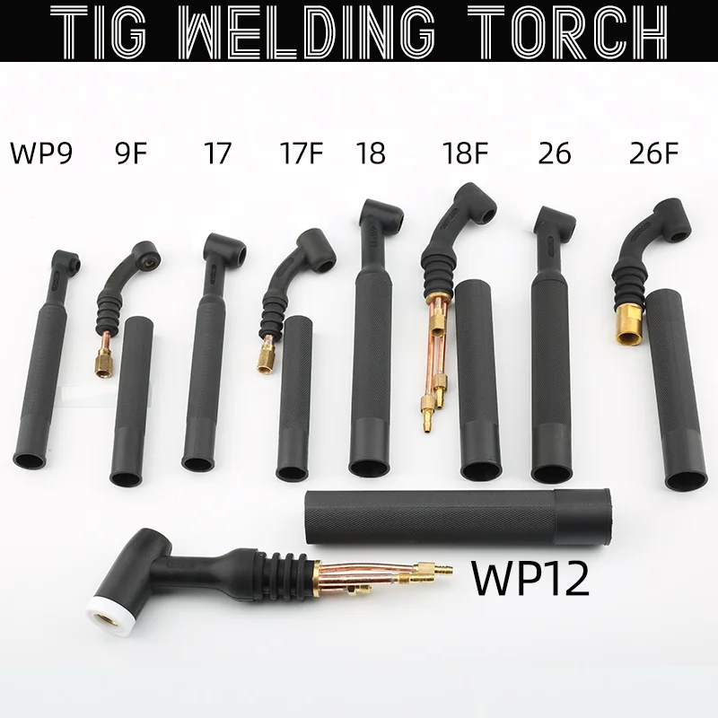 Tig Welding Torch Flexible Head WP9 WP12 WP17 WP18 WP26 torch Body WP17F WP18F WP26FTig Welding Accessories tig head WP9 WP12