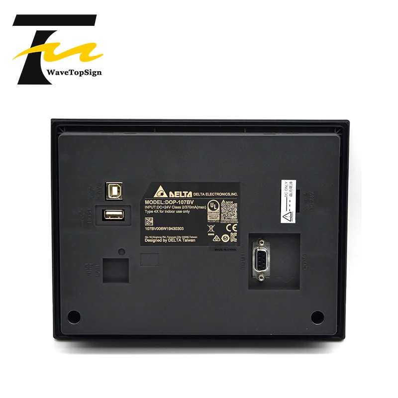 WaveTopSign Delta DOP-107 Series HMI DOP-107BV 7-inch Touch Screen Replaces DOP-B07SS411 / DOP-B07S410 with 3M Cable