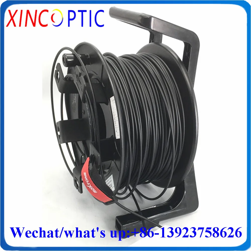 PCD310 Handle Tactical Fiber Empty Cable Drums/Roll with Winder,Plastic Audio Signal Mobile Car/Tow Spool Winding Reels