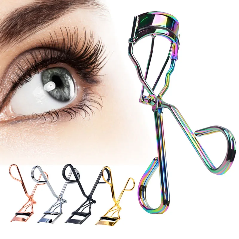 

1 piece of portable color eyelash curler, tweezers, curling eyelash curler, beauty tool, partial lasting eyelash curler