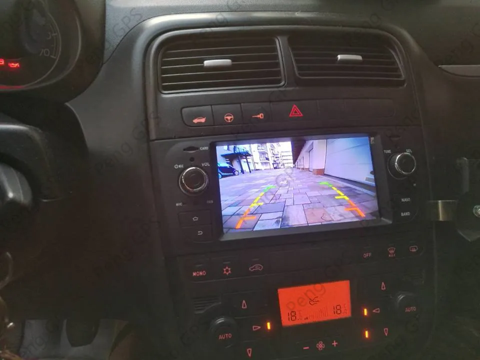 Android 13 dla Fiat Punto Linea 2007-2012 Radio samochodowe Nawigacja GPS Samochodowy odtwarzacz multimedialny Stereo Auto Wireless Carplay