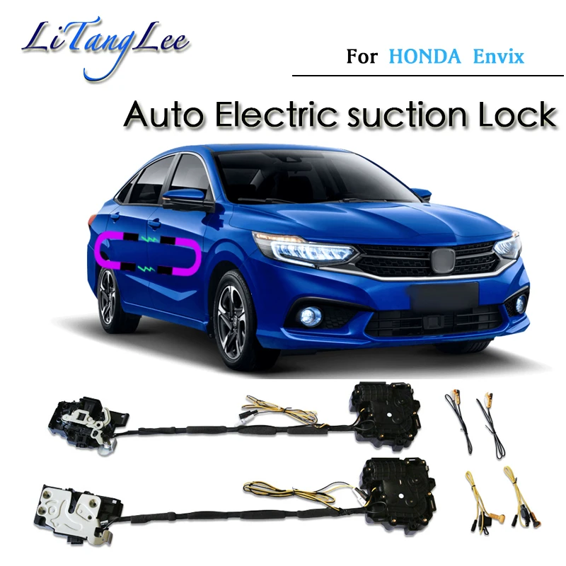 

For HONDA Envix 2019~2021 Car Soft Close Door Latch Pass Lock Actuator Auto Electric Absorption Suction Silence Closer