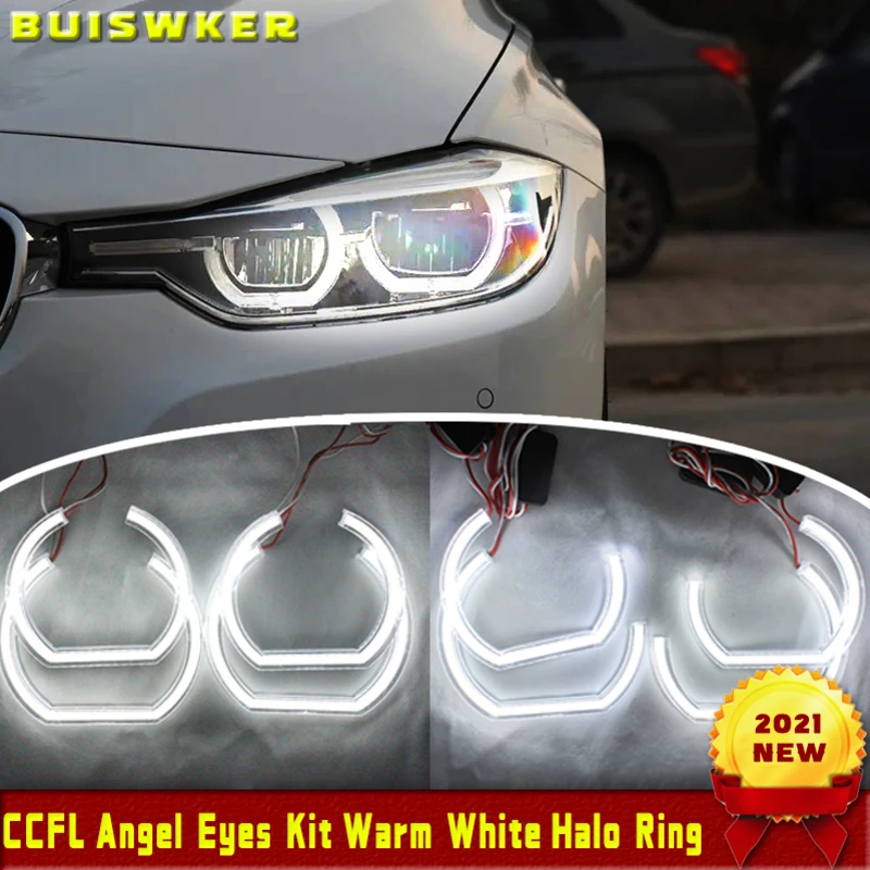 

Excellent Ultra bright DTM Style led Angel Eyes halo rings For BMW E46 M3 Coupe Convertible 1999-2006 xenon headlight