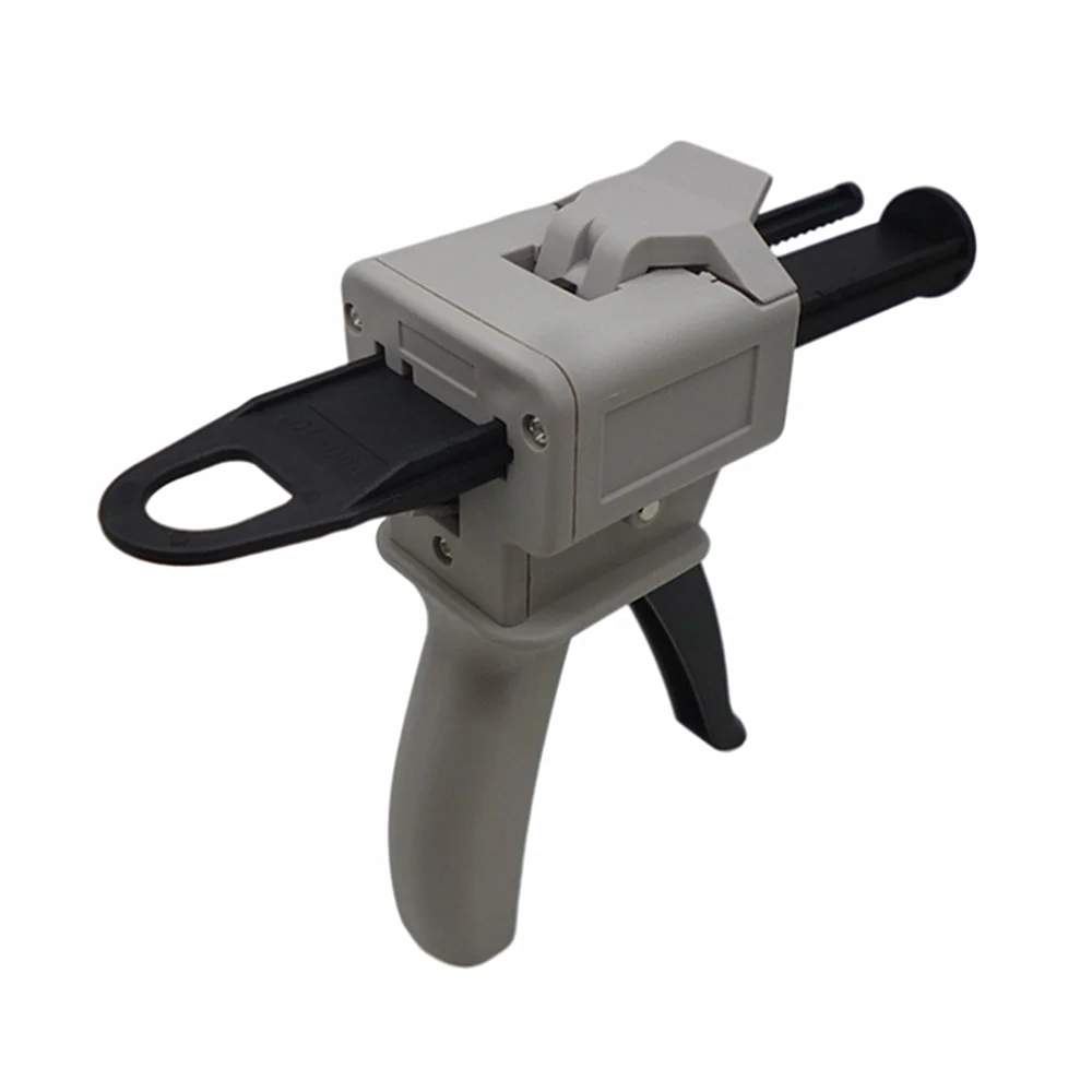 

50ml AB Glue Guns 10:1 Epoxy Glue Adhensives Dispenser Caulking Gun Tools for Round Type-Back Type 50ml 10:1 AB Glues Cartridges