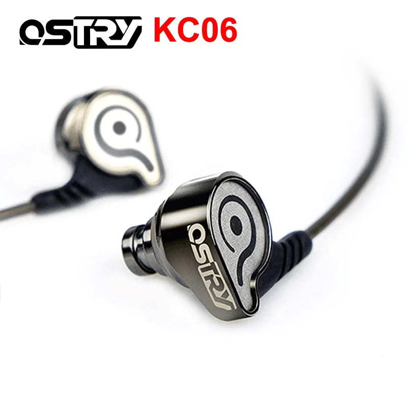 OSTRY KC06 HiFi In-Ear High Performance Earbuds Lossless Earphones Metal Stereo Noise Canselling