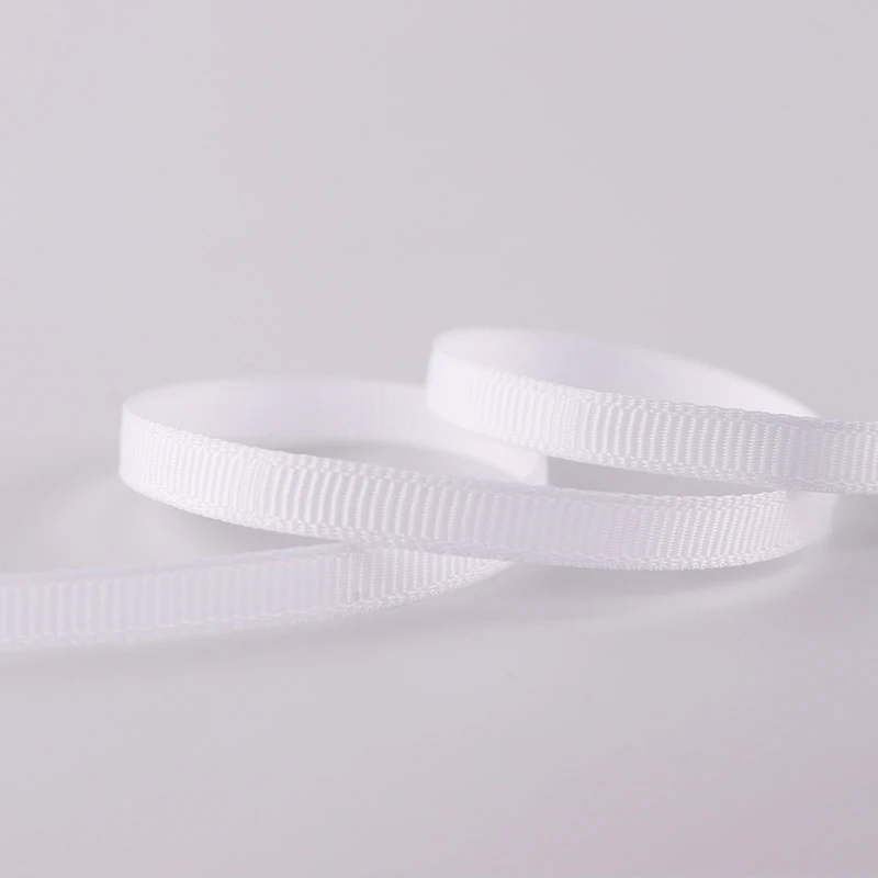 5 Yards/Rolle Hochwertiges Band für Bastelarbeiten, Hochzeitsdekorationen, DIY-Grosgrain-Bänder, Schleifen, Geschenke, Kartenverpackung, 6 mm – Detail 7