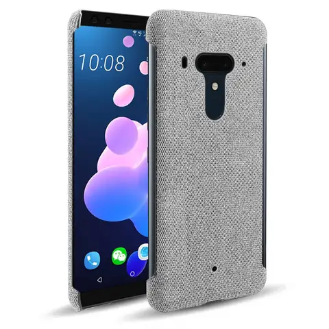 Custodie di stoffa per HTC U11 Plus U12 Plus U11Plus U12Plus Sottile Retro Panno Duro PC Copertura Del Telefono Per HTC U12 U11 Plus Funda Capa
