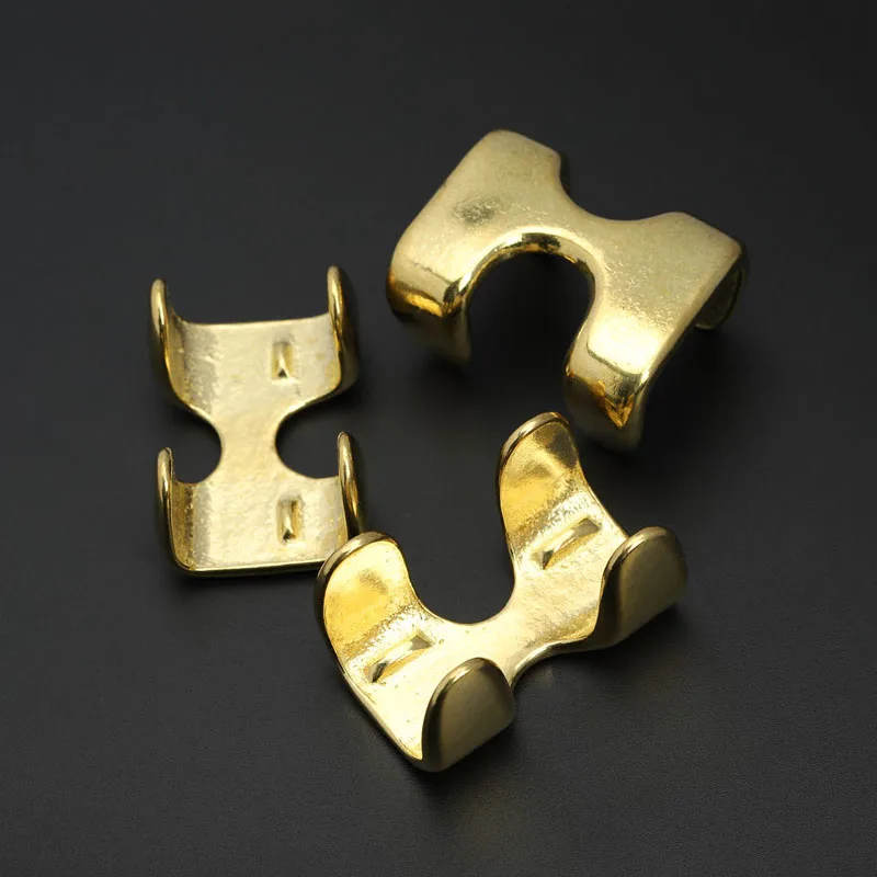 1pcs Brass Claw Clasp Rope Clip Buckle for DIY Leather Craft Harness Traction Rope Fixed Bag Hardware Accessories