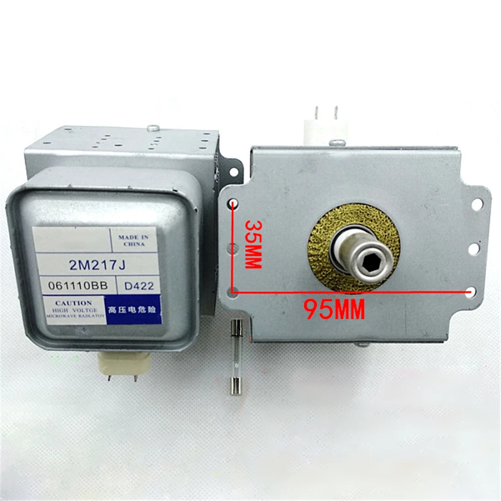 For Midea/Galanz Microwave Oven Magnetron 2M217J Refurbished Magnetron with high voltage fuse Microwave Oven Parts