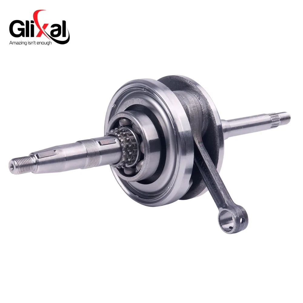 Glixal 152QMI 157QMJ Crankshaft for GY6 125cc 150cc Scooter Moped ATV Go Kart Quad