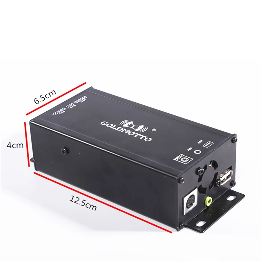 12V High Power Audio Amplifier MP3 Player Bluetooth For Motorcycle ATV FM Radio USB AUX Music Sound System