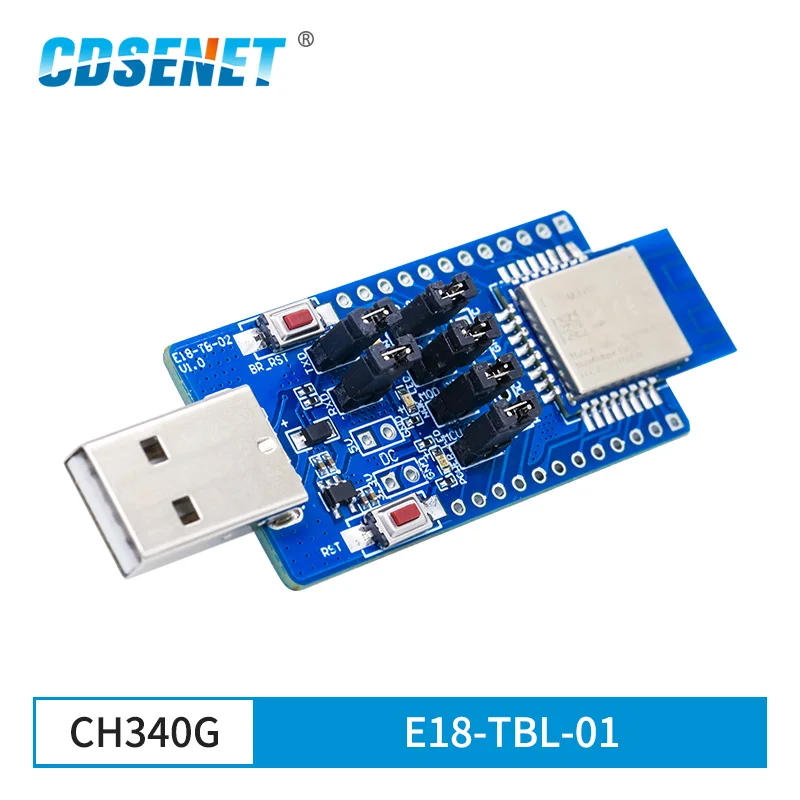 Test Board ZigBee Usb Module 2.4GHz USB To TTL UART CH340G  CC2530 E18-MS1-PCB E18-TBL-01  ir zigbee  ble