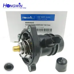 55593033 Thermostat Housing Fits CHEVROLET AVEO Corsa Adam Astra-J VAUXHALL ADAM GTC Corsa E D Corsavan Meriva 06-10 Termostato
