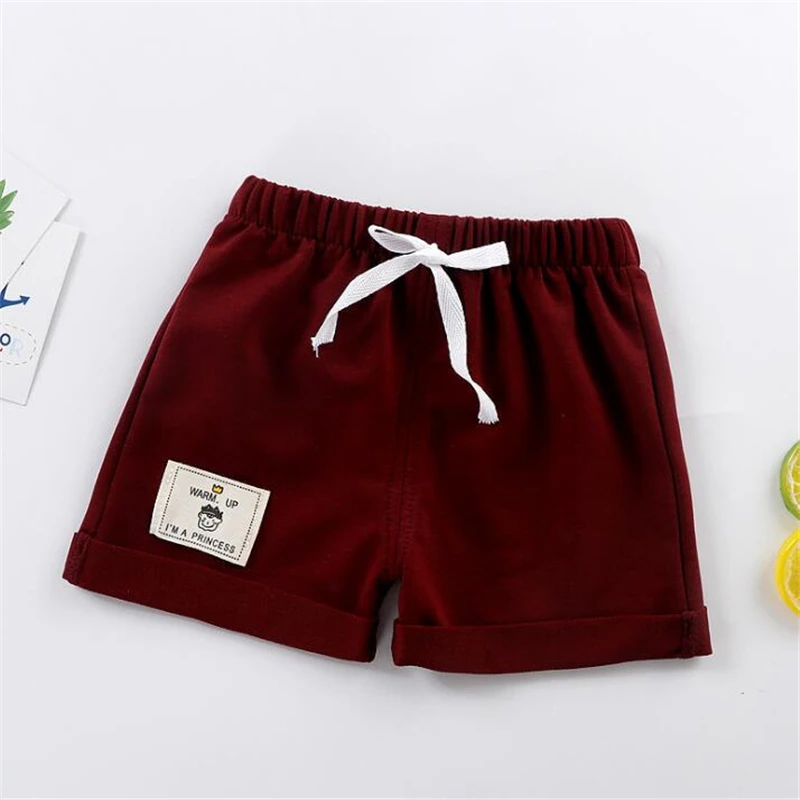 Neugeborenen Baby Shorts für Jungen Casual Solide Baby Kinder Shorts PP Hosen Jungen Shorts Sommer Dünne Baby Boy Kleidung Alter für 12M zu 5T