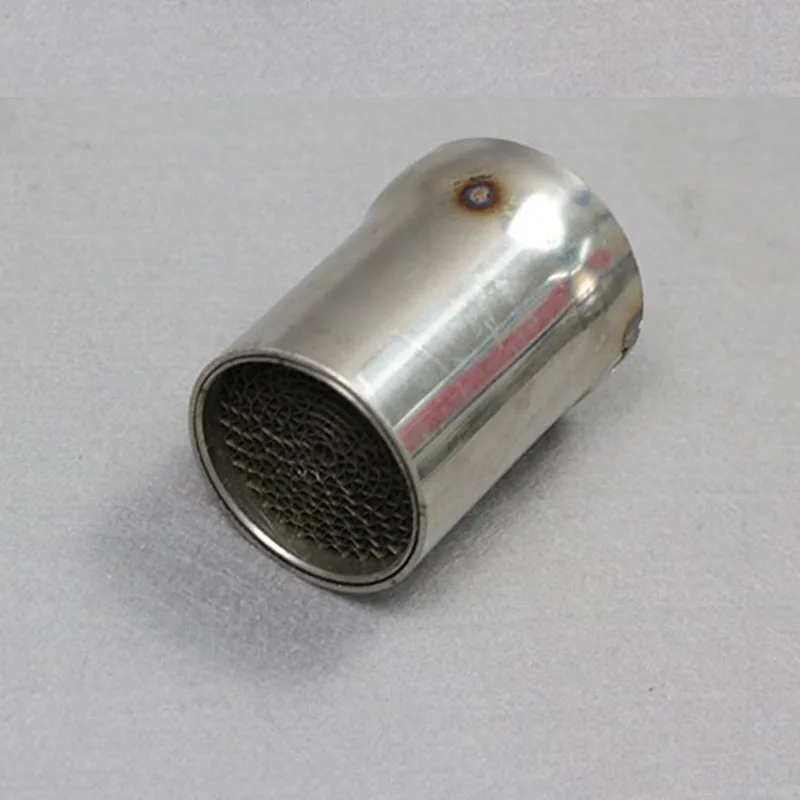 Universal Motorcycle 48MM Front Mid End Catalyst DB Killer for Motorcycle Exhaust Muffler Silencer