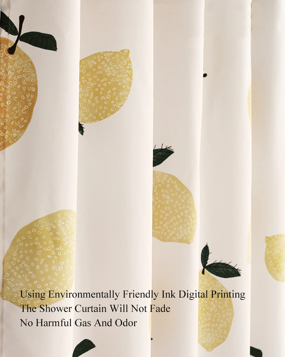Not in,Fruit Pear,Shower Curtain with Hook Style, Mildewproof Fabric,Pure Copper Buttonhole Style, 99.9% Waterproof,Bathroom