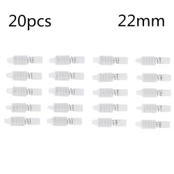 20 Stks/partij 22Mm Heatsink Koelventilator Voorjaar Klinknagel Fastener Push Pin Montage Schroef Witte Kleur