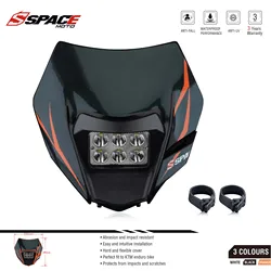 Motorcycle LED Headlight Front Lamp Mask Lighting Headlamp For KTM SXF EXC XCF XCW SMR 125 250 350 450 500 530 Six Day MX Enduro