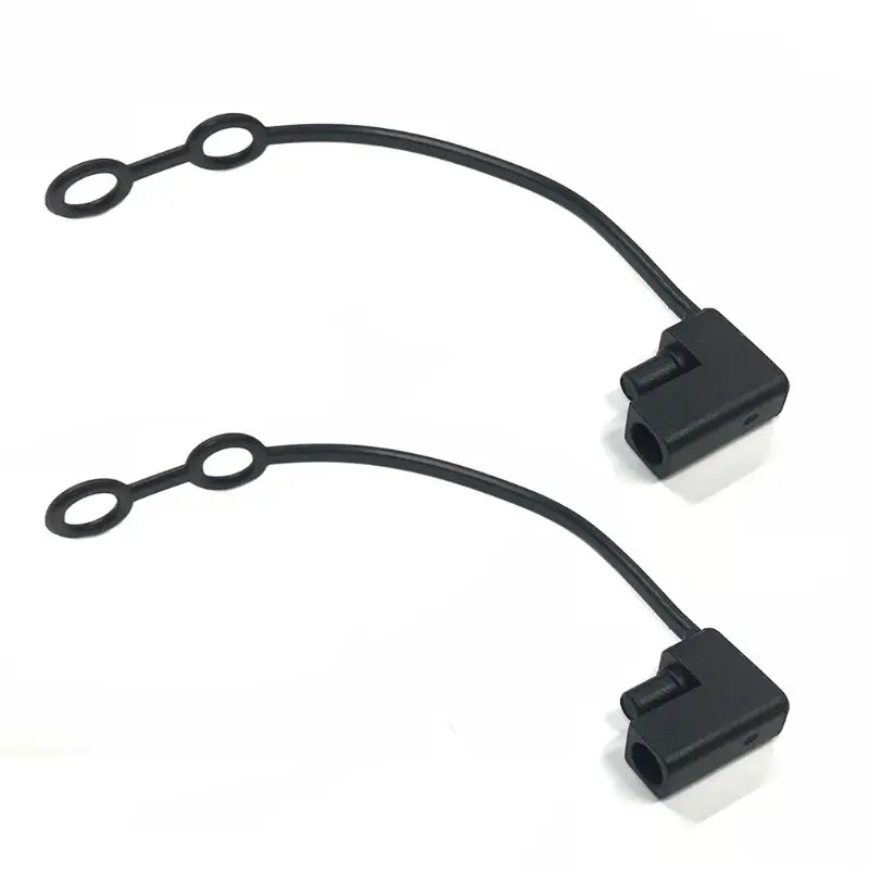 1Pc SAE Harness Verlängerung Kabel SAE Wasserdichte Abdeckung Cap für SAE DC Power Solar Automotive Stecker Schwarz Farbe