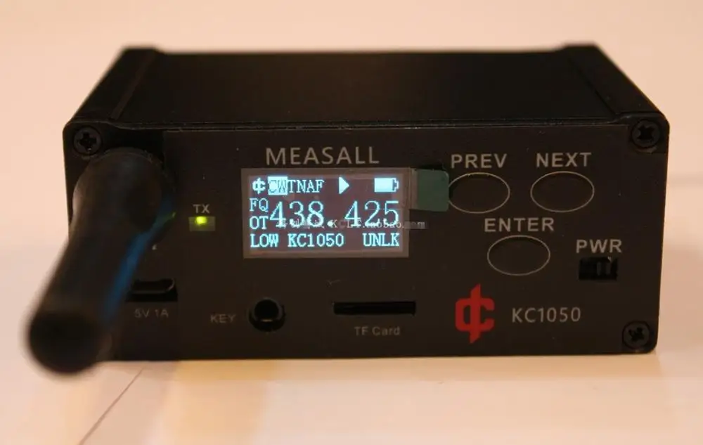 KC1050 per trasmettitore Radio UHF/VHF supporto CW FM per la ricerca di obiettivi ricerca della direzione dell\'allenamento del codice