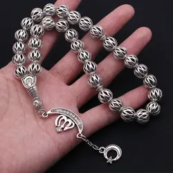 Ottoman Turkish islamic ALLAH Prayer 33 beads tasbih bracelets muslim Tasbih Allah Rosary