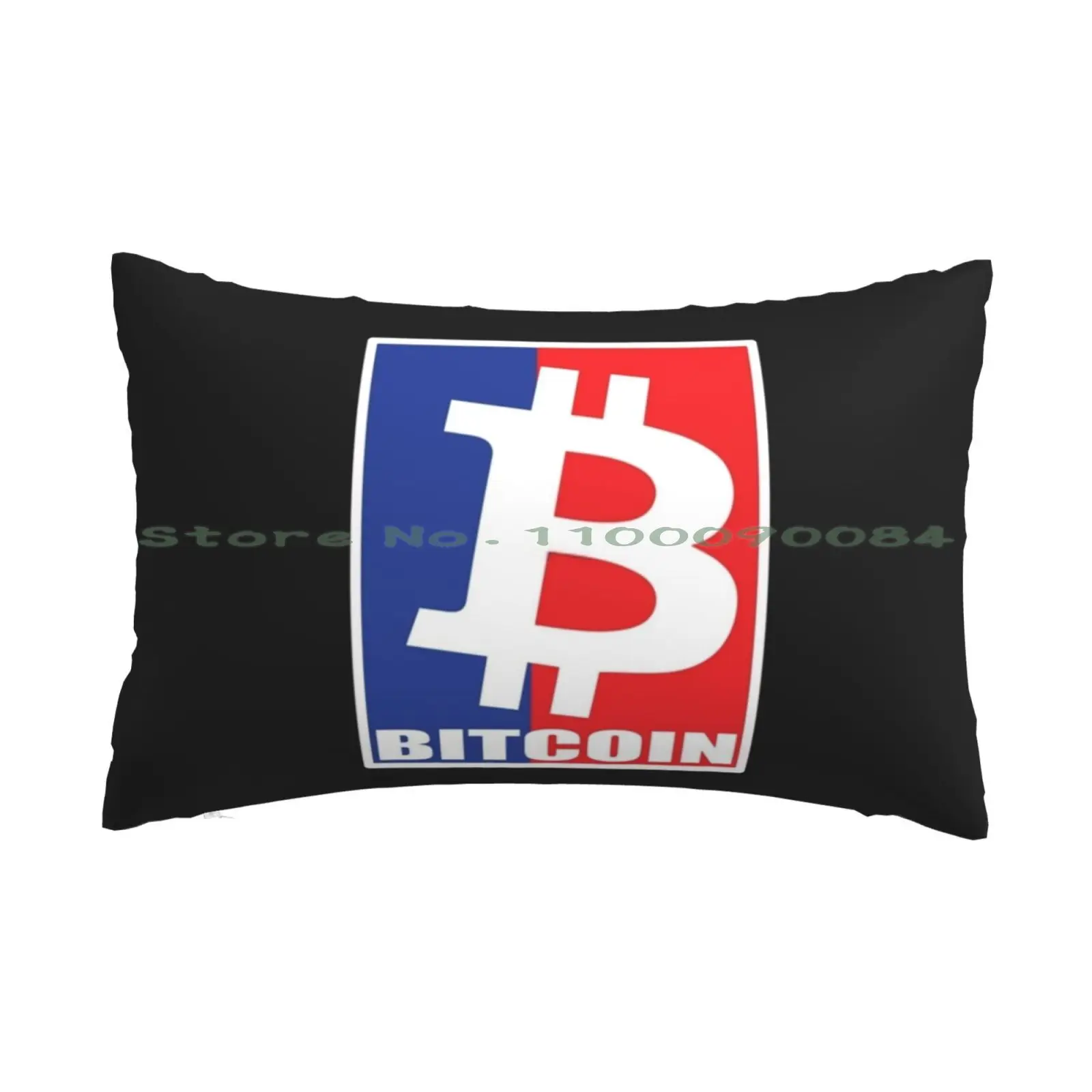 Bitcoin Pillow Case 20x30 50*75 Sofa Bedroom Cryptocurrency Shiba Inu Coin Shiba Inu To The Moon Shib Coin Shib Army Shib To