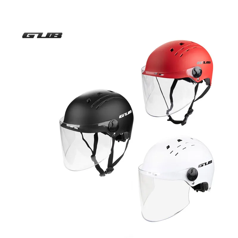 GUB TS-8 Helmet for Electric Scooter Harley Mountain Bike Motorcycle Accessories Head Guard Summer Helmet Sports Protective Gear