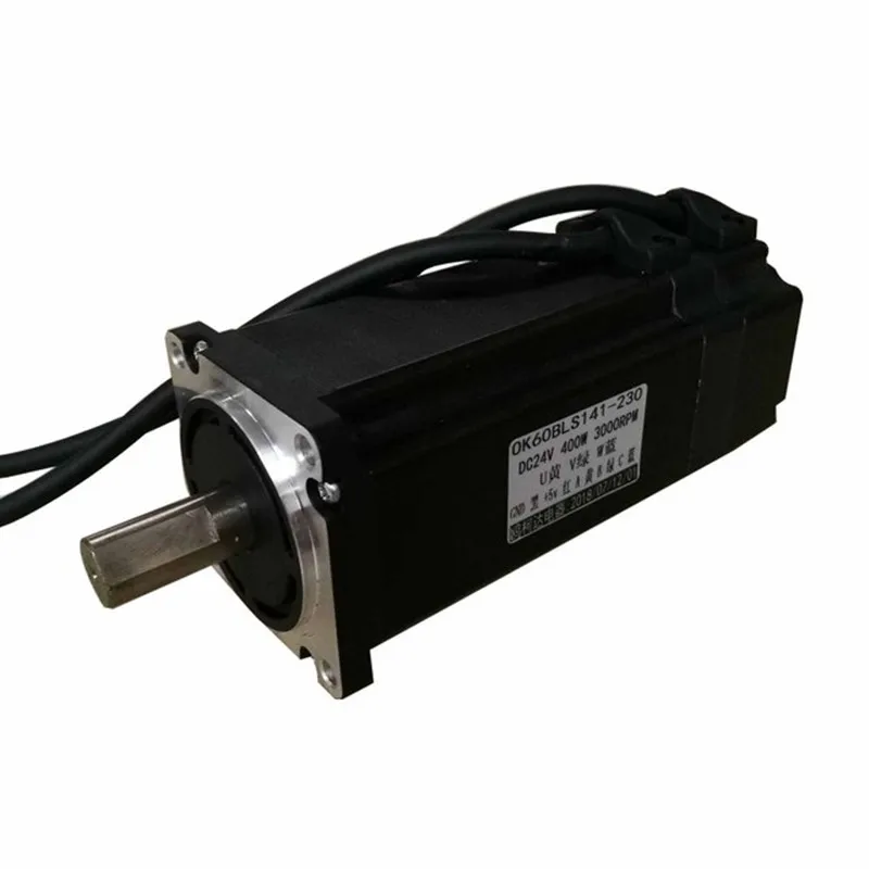 NEMA 24 Brushless DC motor with driver 48V 400W 3000rpm