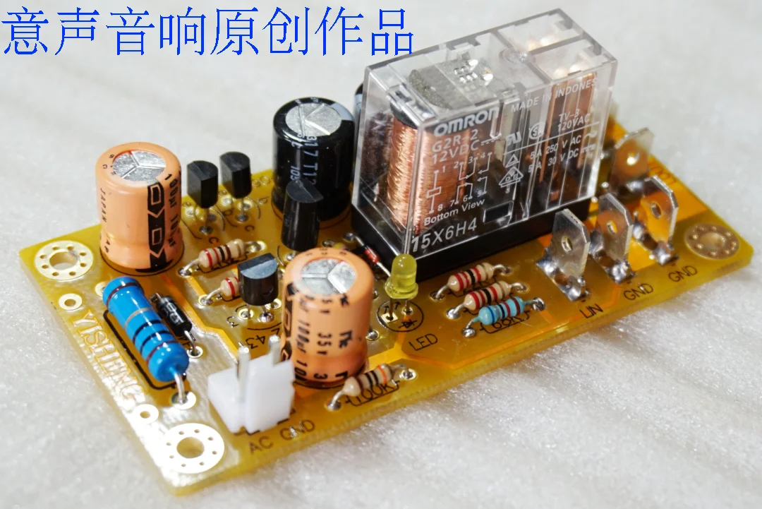 Amplifier Speaker Protection Board 5A Silver-plated Double Contact Relay