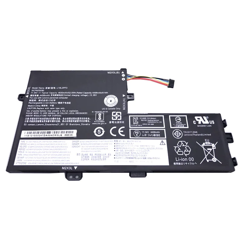 Imagem -02 - Lmdtk-bateria do Portátil para Lenovo Lenovo Ideapad S34014 S340-15iwl Xiao Xin 142023 15-2023 L18c3pf7 L18l3pf3 L18m3pf6 L18m3pf6 L18m3pf6 L18m3pf6 Novo