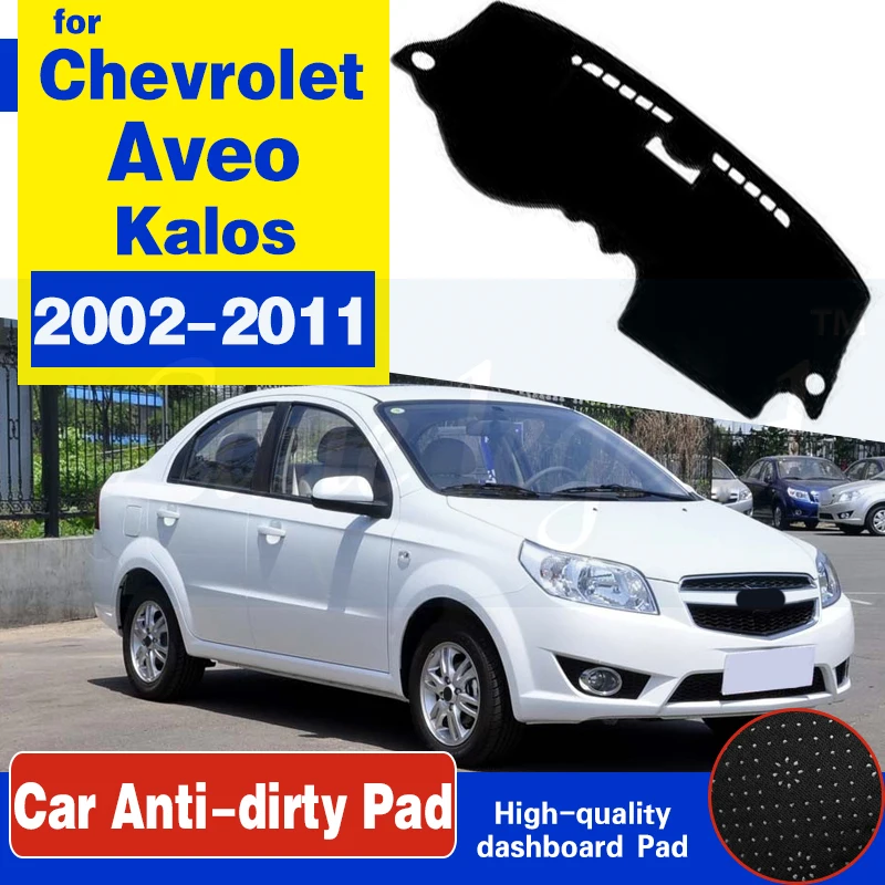 

Anti-Slip Mat Dashboard Cover Pad Sunshade Dashmat Cape Accessories for Chevrolet Aveo Kalos Lova Gentra Pontiac G3 2002~2011