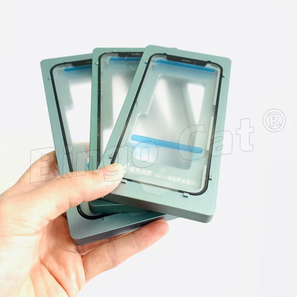 Alignment Mold + Laminating Pad Glass OCA Position Mould for iPhone 14pro 15pro XS XR 11 Pro 11Pro Max 12 Pro 13 Screen Repair