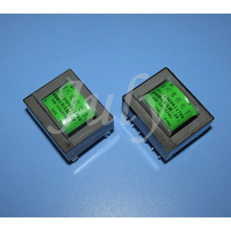 1 pair Tube 10K: 32Ω 600Ω single-ended output transformer, earphone pre-stage two use 6N1/6N8P and work